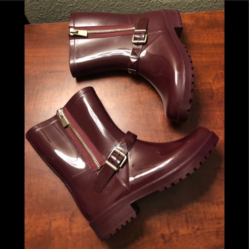 ALDO RAIN BOOTS 🥾 Purple